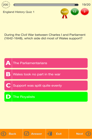 England History Quizzes screenshot 2