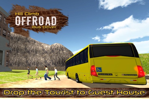 Off-Road Hill Climb Bus Driver Simulator 3D screenshot 4