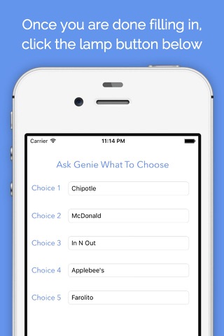 Genie: The Choice Helper screenshot 3
