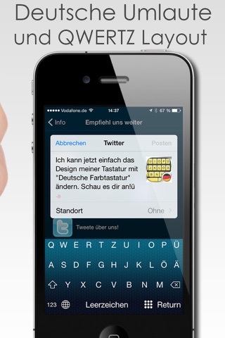 Deutsche Farbtastatur - Design-Themes für deine Tastatur screenshot 2