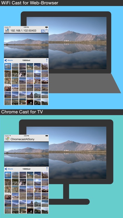Photo Cast with WiFi for PC & ChromeCast