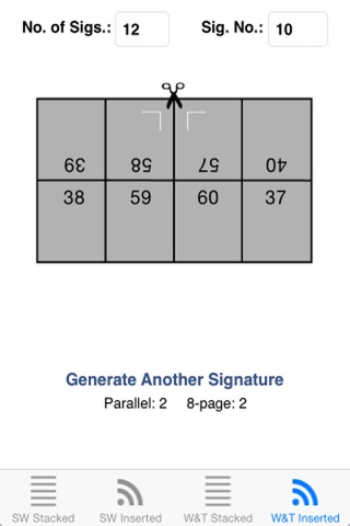 8-up Page Impositions - náhled