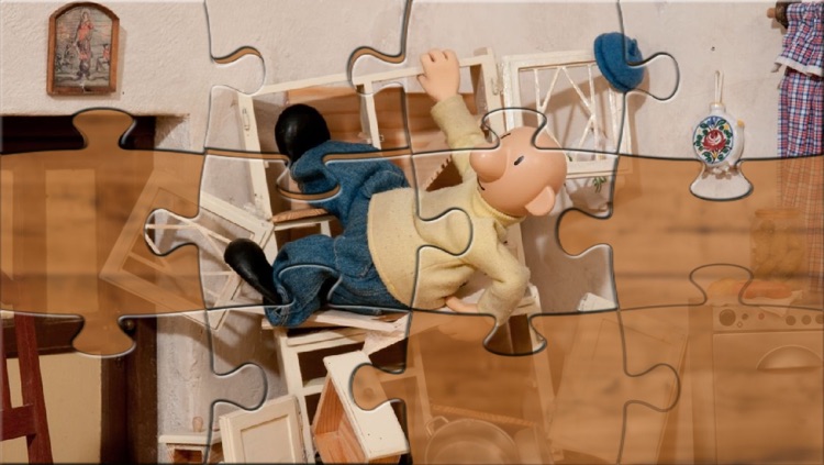 JIGSAW PUZZLEs Pat & Mat for preschool children, schoolchildren and adults