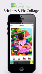 KawaPhoto - Photo Editor and Pic Sticker Captura de tela 2
