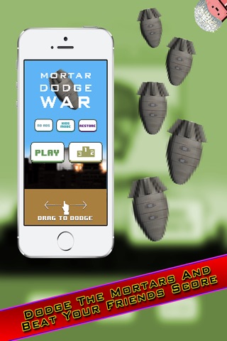 Mortar Dodge War screenshot 3