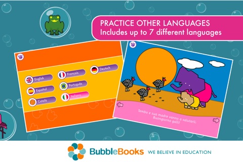 Tembo, el pequeño elefante. Libro interactivo infantil. Juegos de Memoria y Puzzle para niños. Aprende a leer con Tembo, una genial app educativa screenshot 4