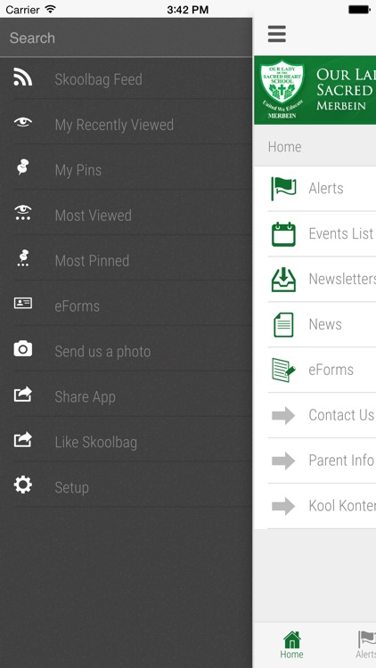 Our Lady of the Sacred Heart Merbein - Skoolbag