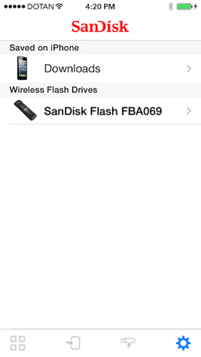 SanDisk Connect™ Wireless Flash Drive