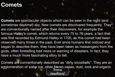 Comets - Snowballs from Outer Space screenshot 3