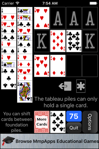 Aces & Kings Solitaire screenshot 4