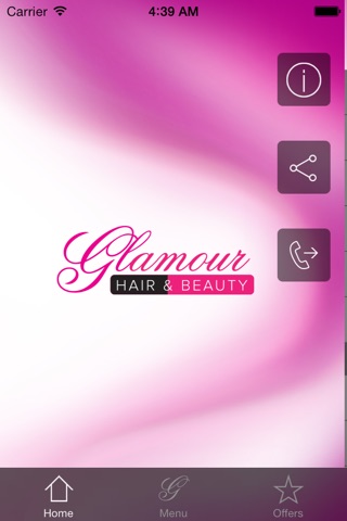 Glamour Hair and Beauty screenshot 2