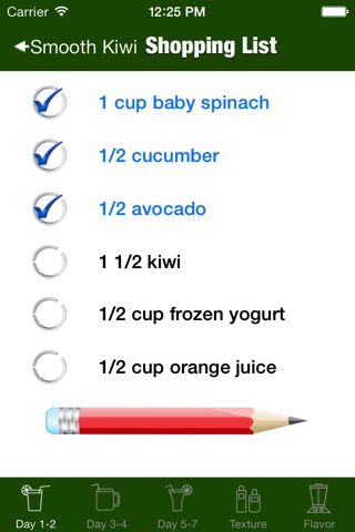 7 Day Smoothie Challenge screenshot 2