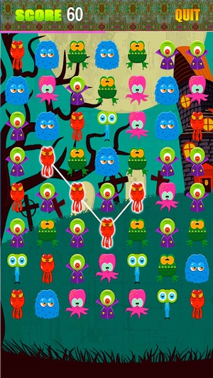 Haunted Combos Scary Monsters Secret Connect Dots Nice Puzzl(圖2)-速報App