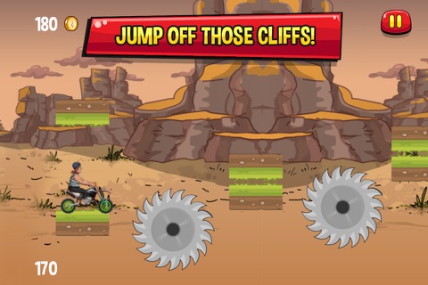 Kick-start MC Madness - Show your mad skill,speed and strength in a turbo bike sprint. screenshot 3