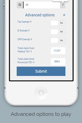 Payroll Calculator Canada screenshot 2