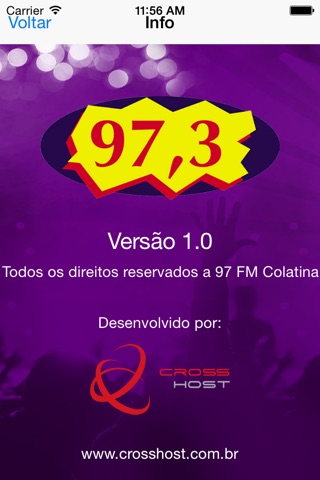 97 FM Colatina screenshot 2