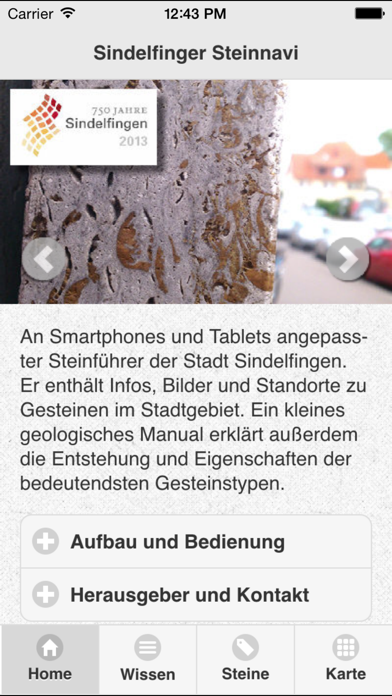 How to cancel & delete Steinnavi für Sindelfingen from iphone & ipad 1