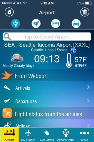 Seattle Airport Pro (SEA) Flight Tracker screenshot 2
