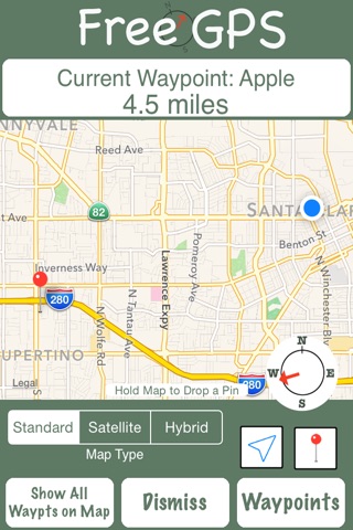 Pure GPS screenshot 2