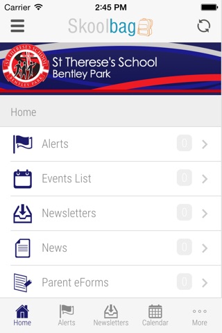 St Therese's School Bentley Park - Skoolbag screenshot 3