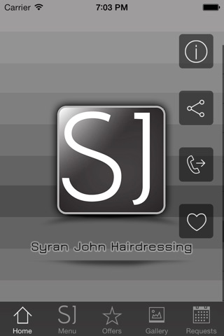 Syran John Hairdressing screenshot 2