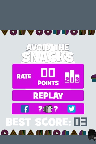 Avoid The Snacks - Don't Eat Too Much screenshot 2