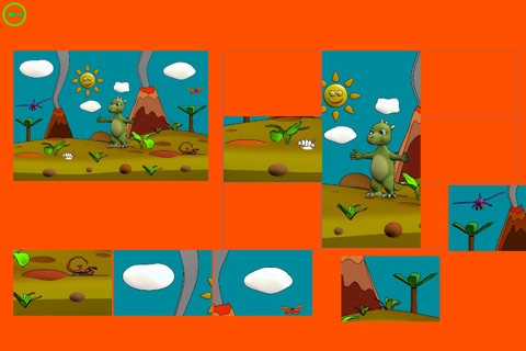 Cartoon Dinosaur Puzzle screenshot 2