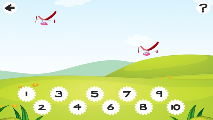 Active Counting Game for Children Learn to Count 1-10 with Flying Engines and Helicopters screenshot-3