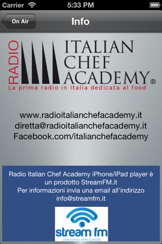 Radio Italian Chef Academy screenshot 3