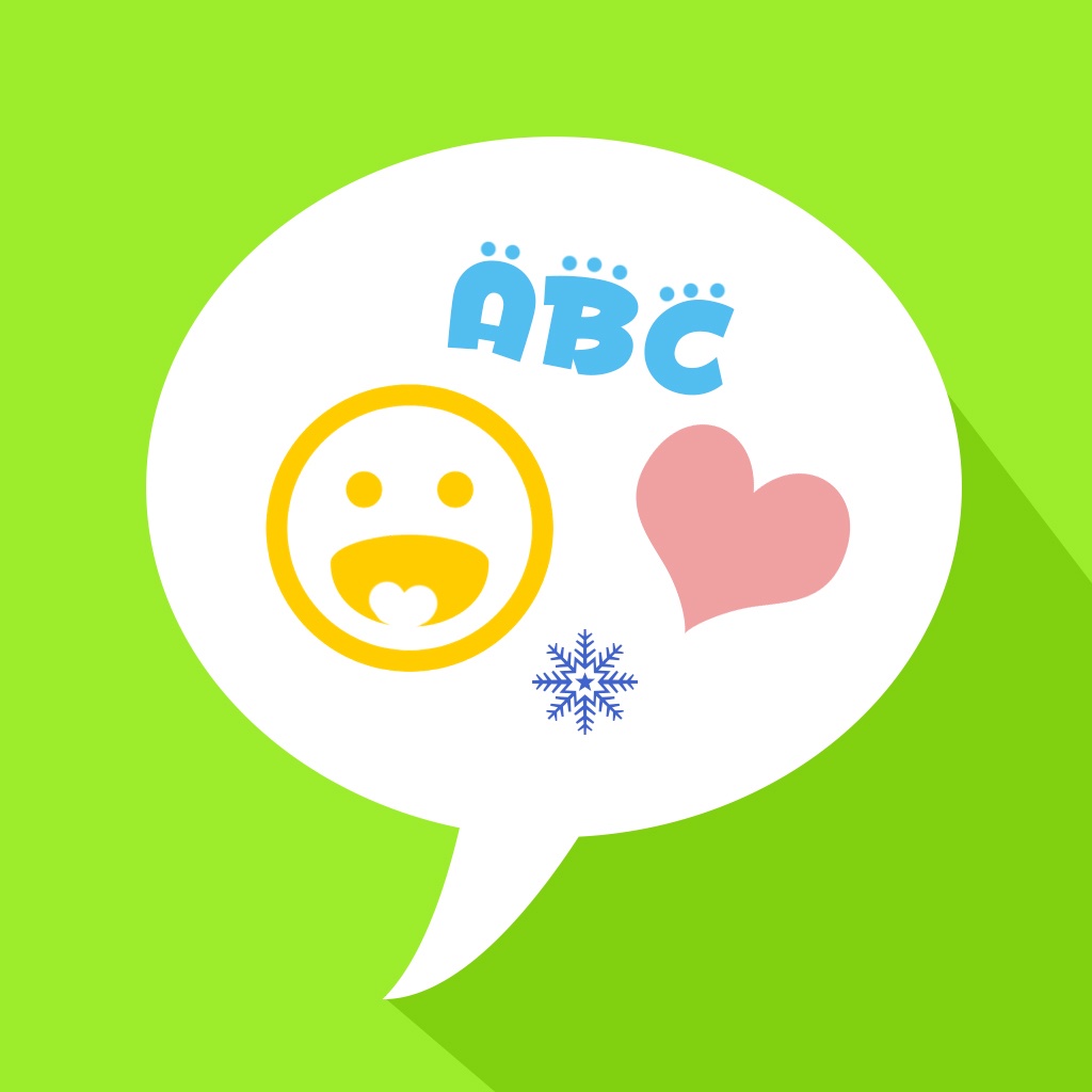 Emoji Keyboard, Art Emojis, Stickers Animate, Sticker icon, Text Font for Chat, Message icon