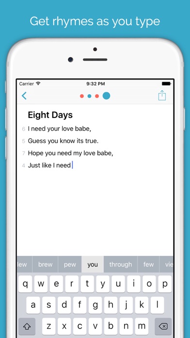 How to cancel & delete Poetreat - Write quick and simple bites of poetry from iphone & ipad 1