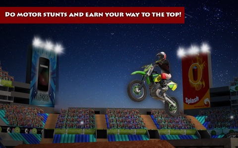 3D Motor Bike Stunt Mania screenshot 4