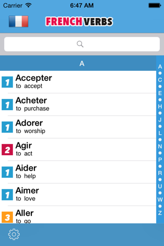 French Verbs Free ! screenshot 2