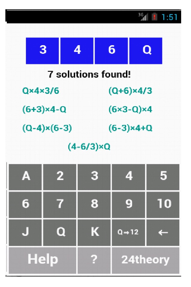 24 Math Solver from 24theory screenshot 2
