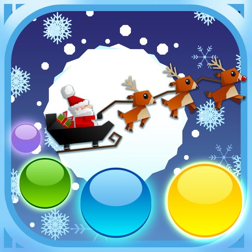 A Bubble Pop Bloons - Frozen Holiday Season Story PRO icon