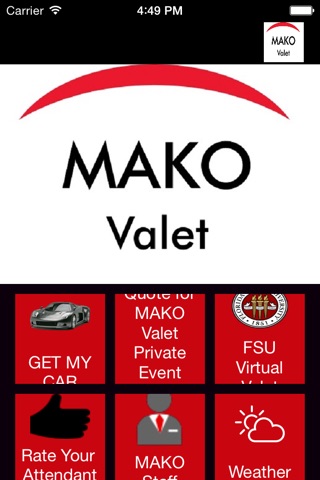 MAKO Valet screenshot 2