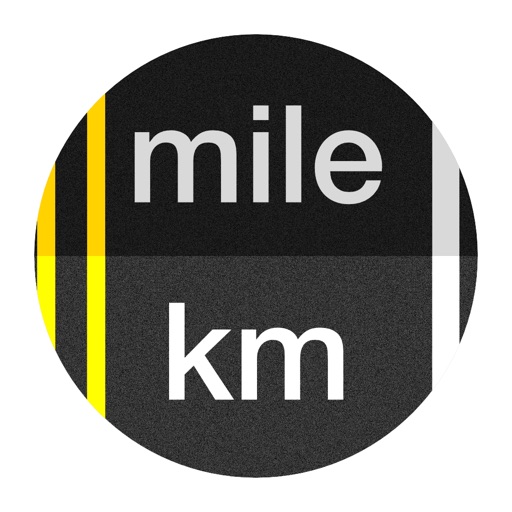 Mile To Km, the fastest distance converter icon