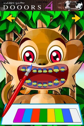 Animal Wildlife Dentist - Cute Baby Wild Animal Vet Salon Game for Kids Free screenshot 3