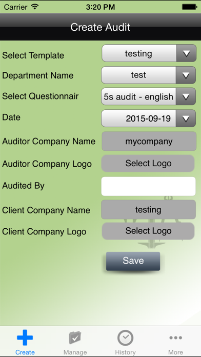 5s audit app on cloud