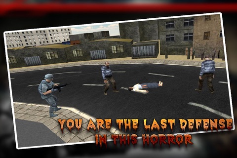 Police Sniper vs Zombie Attack: Undead Apocalypse Survival screenshot 2