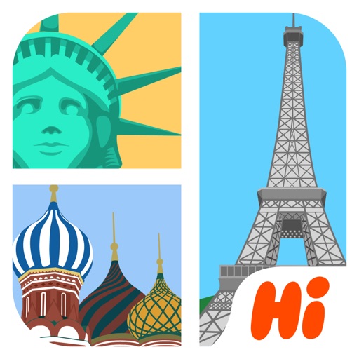 Hi Guess the Place - Guess What's the Country or City in the Pic Quiz Icon