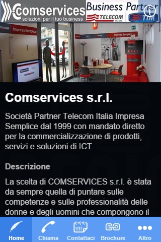 Comservices s.r.l. screenshot 2