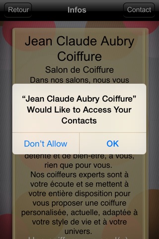 Jean Claude Aubry Coiffure screenshot 2
