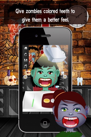 Zombie Monster Dentist Lite screenshot 4
