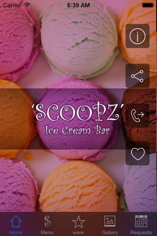 Scoopz Ice Cream Bar screenshot 2