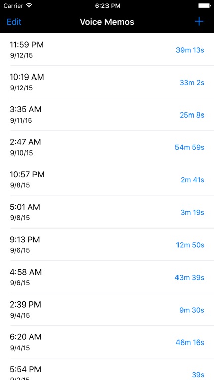 Voice Memos for Apple Watch