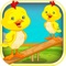 It’s Easter time and these cute, yellow chicks need your help to gather as many marshmallow bunnies and chickens as they can to fill their Easter baskets