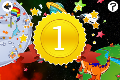 Alien-s Lost in Space with Robot-er, Dino-saur and Star-s In Fun-ny Kid-s Game-s screenshot 3