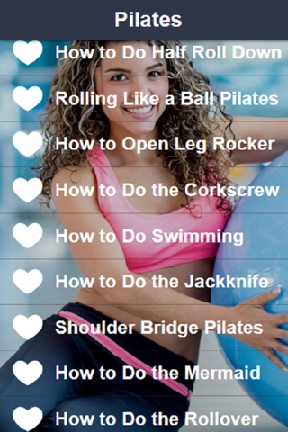 Pilates Workout - Beginner Pilates and Core Stabililty Exercises screenshot 3