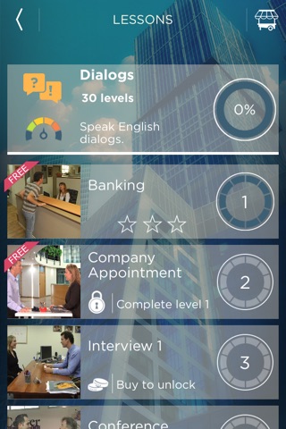 SpeakingBiz - Business English by SpeakingPal screenshot 3
